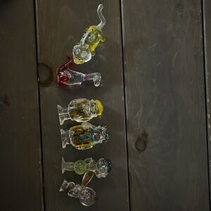 Flinstones Rare Vintage Acrylic Lucite Figures